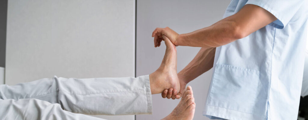 Ankle injury relief in GTS Physical Therapy