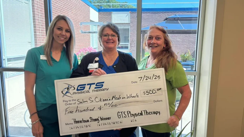 July HomeTown Strong Winner Leah Carter Blevins.