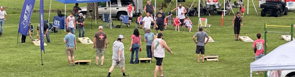 Red-White-and-Blue-Cornhole-Tournament-2025-header-GTS-Physical-Therapy-Cave-City-AR
